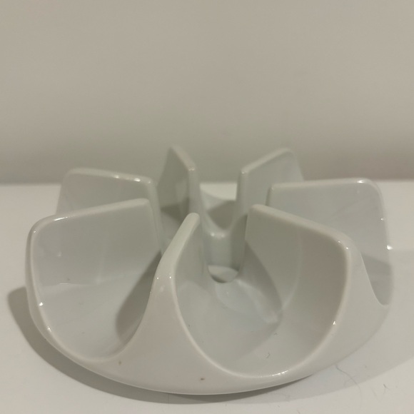 German Arzberg mid century white porcelain teapot warmer candle holder ceramic - Picture 11 of 11